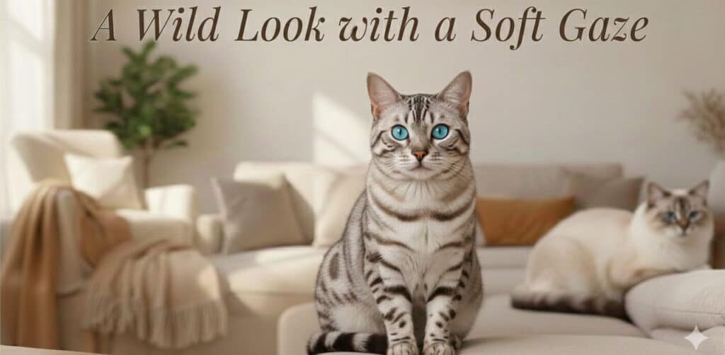 A Wild Look with a Soft Gaze