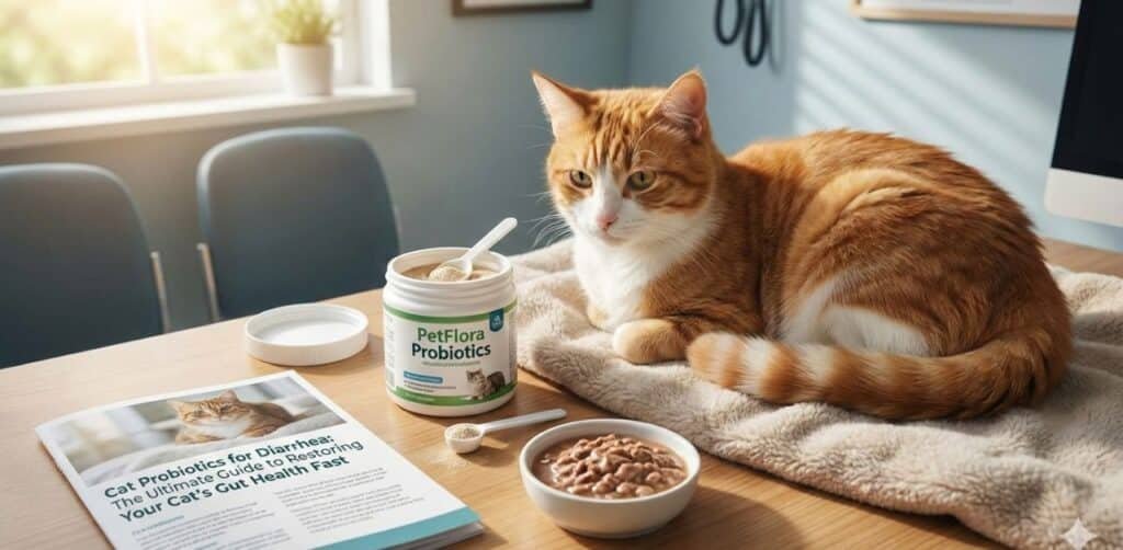 Cat Probiotics for Diarrhea: The Ultimate Guide to Restoring Your Cat’s Gut Health Fast