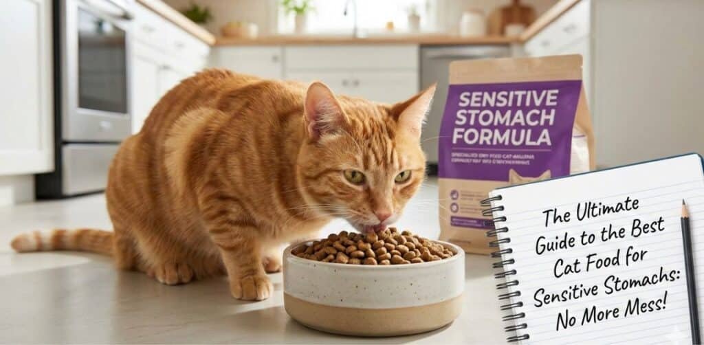 The Ultimate Guide to the Best Cat Food for Sensitive Stomachs: No More Mess!