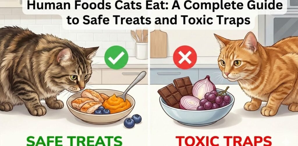 Human Foods Cats Eat: A Complete Guide to Safe Treats and Toxic Traps