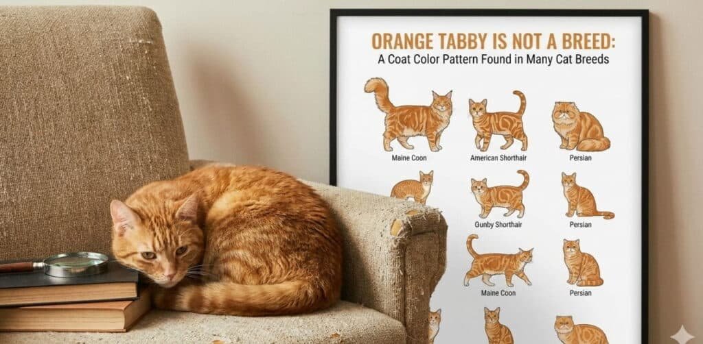 Orange Tabby is Not a Breed