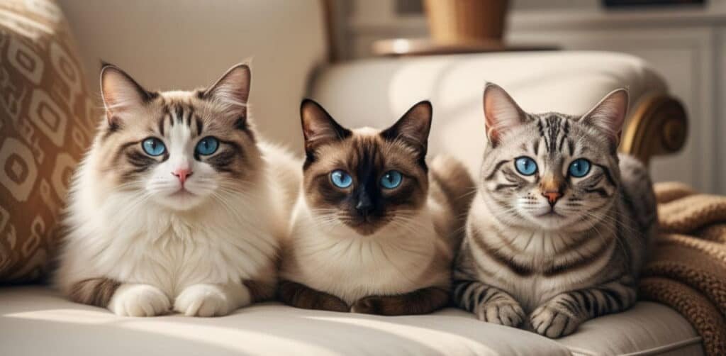 Rare Blue-Eyed Cats 13