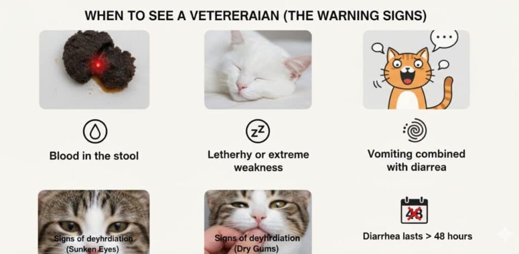 When to See a Veterinarian (The Warning Signs)
