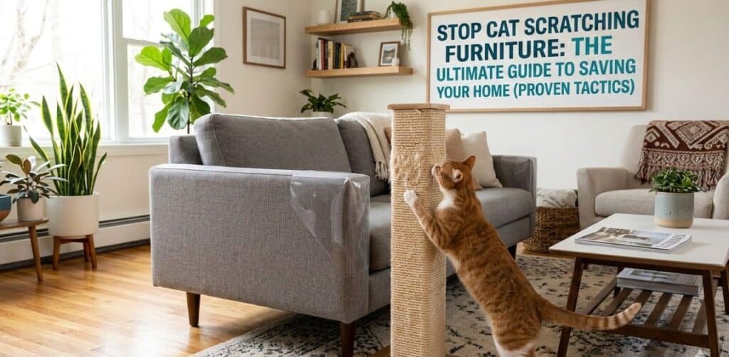 Stop Cat Scratching Furniture: The Ultimate Guide to Saving Your Home (Proven Tactics)