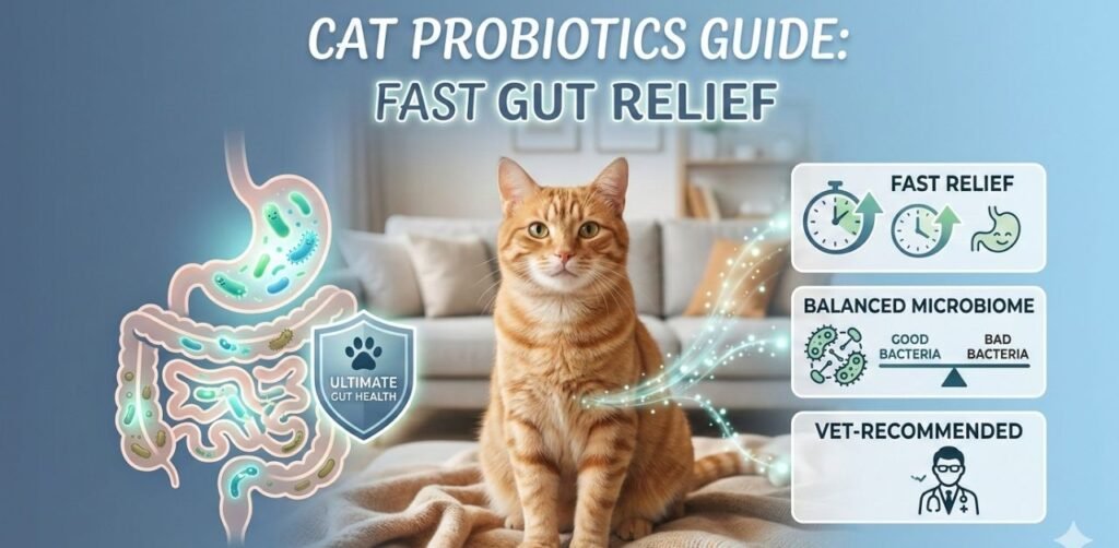 The Ultimate Guide to Cat Probiotics for Diarrhea: Restore Your Feline’s Gut Health Fast
