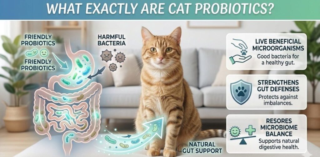 What Exactly Are Cat Probiotics